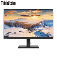 联想(Lenovo)ThinkVisionS24e23.8英寸FHD电脑显示器窄边框HDMI+VGA接口可俯仰支持多屏显