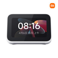小米小爱触屏音箱白色音响蓝牙音箱爱奇艺QQ音乐语音电话1400+实用技能语音遥控智能家居