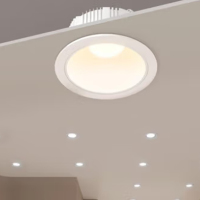 松下照明 射灯 筒灯商用店铺LED嵌入式开孔120mm-20W-4000K