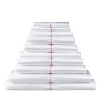 简爱生活塑料白色加厚背心袋手提外卖食品购物马甲袋22*32cm*100只