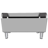 企采严选 不锈钢可移动拖把池 落地式沥水架 新款拖把池201板材120*41*55