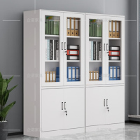 企诺 文件储物柜上玻双节资料柜大器械柜 850*390*1800mm