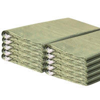 奥田雨 编织袋蛇皮袋麻袋大袋子搬家打包袋塑料包装口袋防汛包裹快递蛇皮袋子60*100 10个/组