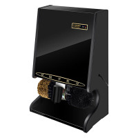 申江SJC203智能感应擦鞋机家用酒店大堂立式擦皮鞋器商用全自动擦鞋机 C203 黑金/个