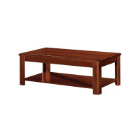 企诺 边桌长茶几桌油漆木皮茶几 1.2米
