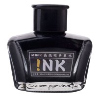 晨光(M&G)文具黑色60ml高级碳素墨水 大容量不堵钢笔墨水 开学文具 单瓶装AICW9001