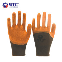 帮手仕K409(咖色)发泡手套