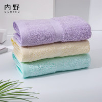 内野 舒芙蕾面巾 UUH02793-N 黄色 90g