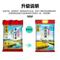 中香泰优香米5KG南方大米 上林香米10斤 猫牙米 油粘米 丝苗米 当季新米 (新旧包装随机)
