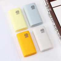 宝克 E-613 4.4*2.4*1cm学生橡皮擦 考试4B橡皮擦办公绘画美术橡皮文具 水果色多彩 36块/盒