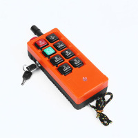 禹鼎工业无线遥控器F21-E1B起重机机械钥匙天车行车带急停遥控器 钥匙款E卡型两发一收36V