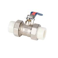 和洛宝-PPR双熔活接球阀de40 - 铜球、铜杆