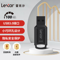 雷克沙(Lexar)V400 256GB USB3.0 U盘 (单位:个)黑色