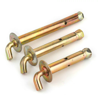 电热水器膨胀螺丝挂钩原装配件重型固定加长墙壁膨胀螺栓 M10*100 5个/包