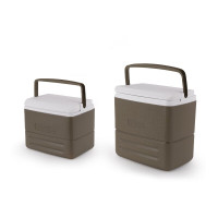 牧高笛(MOBIGARDEN)保温箱 NX20671027 户外露营野餐自驾大容量保鲜箱极冰17L 橄榄绿