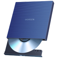 绿联 60811 Type-C 免驱动 外置刻录机 光驱 1.00 个/台 (计价单位:台) 蓝色