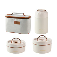 火象 帕拉丁保温饭盒四件套HXB-FH153 白色