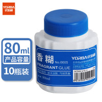 优必利 6605高粘度胶水80ml香糊*10瓶