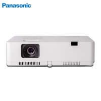 松下投影机商用家用教学高清投影机白天直投 PT-XZ401C含无线投影模块1块+100寸电动投影1幅+数据线+吊架