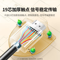 绿联HDMI转VGA转换器高清视频转接头适用电脑台式机笔记本小米电视盒子PS5连显示器投影仪连接线60738