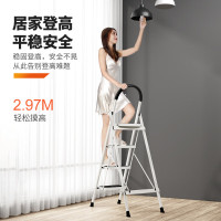 奥鹏梯子家用折叠人字梯四步梯登高楼梯多功能扶梯爬梯工程合梯乔迁梯