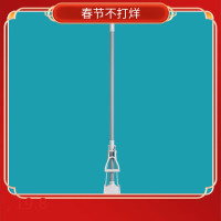 茶花海绵滚轮拖把免手洗新款家用拖地神器胶棉吸水地拖 [灰小号]洁境滚轮胶棉拖234005