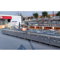 金佰特四头电陶炉800*800*800