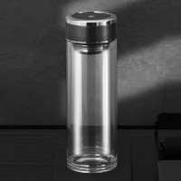 皖亭(WAN TING)双层玻璃杯 WT3306 320ml(定制铁塔logo)