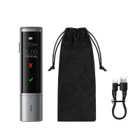 倍思酒精测试仪测酒驾检测仪吹气式交通测酒器专用高精度测量仪酒CRCX-01