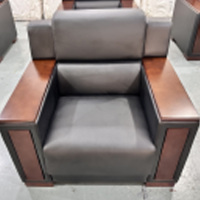 威利单人沙发长97×宽84×高89cm胡桃色