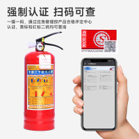 星浙安 干粉灭火器3公斤家用灭火器3KG车载灭器私家车用 MFZ/ABC3