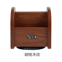 企采严选 木质多功能高档笔筒 HX-1007A 单个装