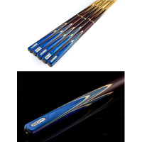 奥秘(O’MIN)爱神 台球杆黑八小头黑8中式斯诺克八球中头桌球杆16彩10.5mm