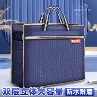 金值办公手提公文包 A4文件包加宽 文件袋手提袋帆布事务包/个