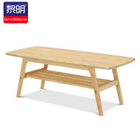 黎明 MCJS10S 茶几木质茶几现代简约双层大茶几桌长茶几1200*500*450