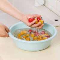 茶花(CHAHUA)33cm脸盆家用洗脸盆塑料盆子加厚大号洗衣盆