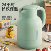 JEKO&JEKO保温壶家用热水瓶玻璃内胆暖水壶大容量宿舍开水瓶 1.5L 绿色