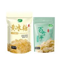十月稻田 黄冰糖500g+百合干100g
