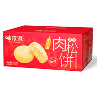 味滋源 肉松饼营养早餐面包充饥 500g(约12枚)箱