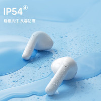 漫步者 声迈X1 真无线蓝牙耳机 蓝牙5.3 莹白