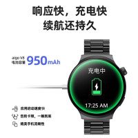 爱国者 健康监测心率血氧智能手表 V8 黑色