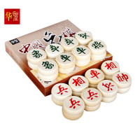 华圣围棋套装 楠竹围棋罐 楠竹棋盘仿白玉棋子19路标准围棋盘W-015