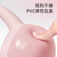 乐系(lexi)软壶铃 健身锻炼软式壶铃 5公斤 粉色