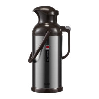 施美乐保温壶不锈钢热水瓶玻璃内胆开水壶新北京保温瓶3.2L本色