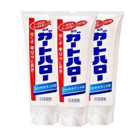 花王(KAO)牙膏 固齿护牙龈进口牙膏套装 除口腔异味清新口气薄荷牙膏165G*3支 原装进口