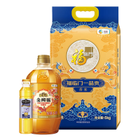 福临门/金龙鱼 米油组合 1.6L+5kg