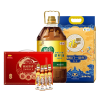 福临门/金龙鱼 米油调料组合5.872L+5kg