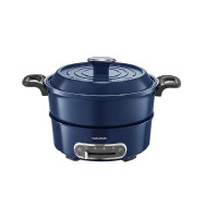 摩飞电器(Morphyrichards)MR9087多功能锅电火锅 3L (单位:台)地中海蓝