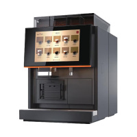 咖乐美全自动意式商用咖啡机双豆双粉加鲜奶 商用全自动咖啡机扫码支付 Model X460黑色