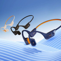 爱国者(aigo)GS06骨传导蓝牙耳机 32G (单位:个)米色